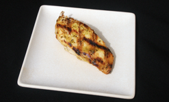 Grilled Chicken Breast with Pineapple, Jalapeno, and Cilantro Marinade